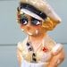 Vintage Chalkware Sailor Girl