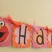 Customized Sesame Street Elmo Birthday Banner - Perfect for BIrthdays, Baby showers, and any Hello Kitty theme party - Fully customizable