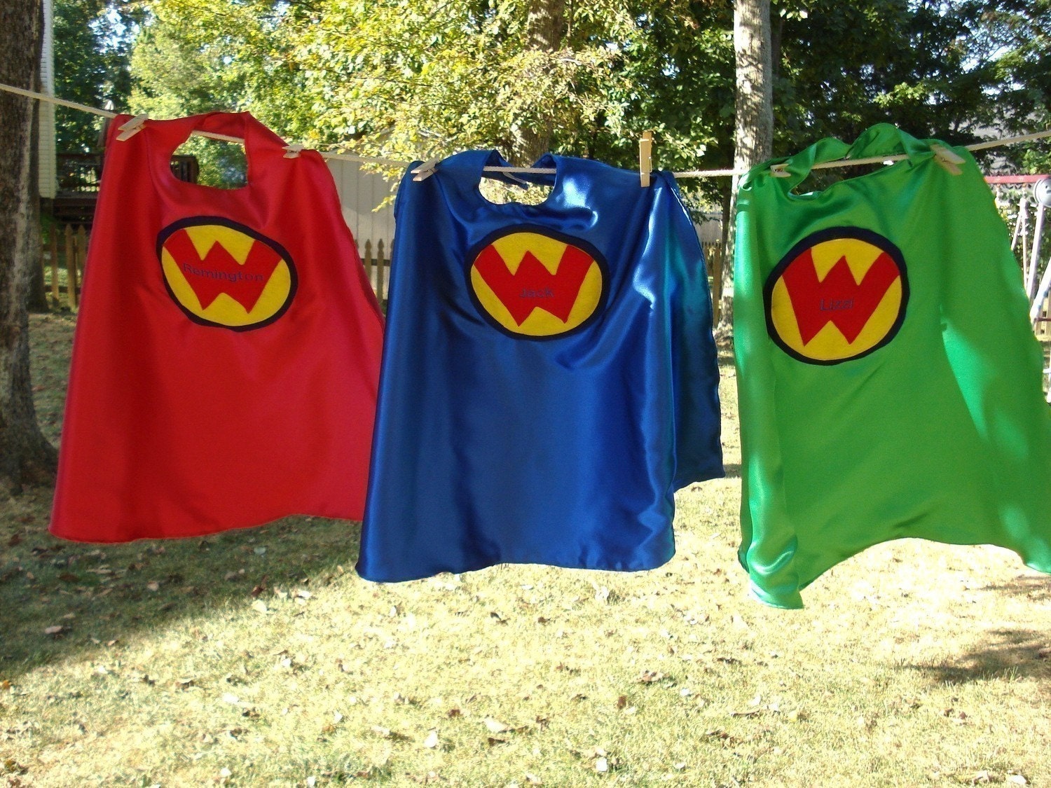 Custom Embroidered Superhero Cape