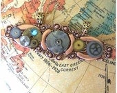 Around the World Fantasy Steam Punk Pendant