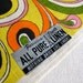 Parisian Prints Linen Kitchen Towel with Swirls - Never Used