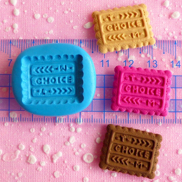 Choice Biscuit Mold Cookie Mold 24mm Flexible Mold Silicone Mold Kawaii Cell Phone Deco Mold Sweets Charms Cabochon Polymer Clay Fimo Mold