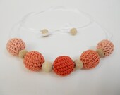 Nursing Necklace - Orange Hues