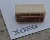 XOXO - rubber stamp