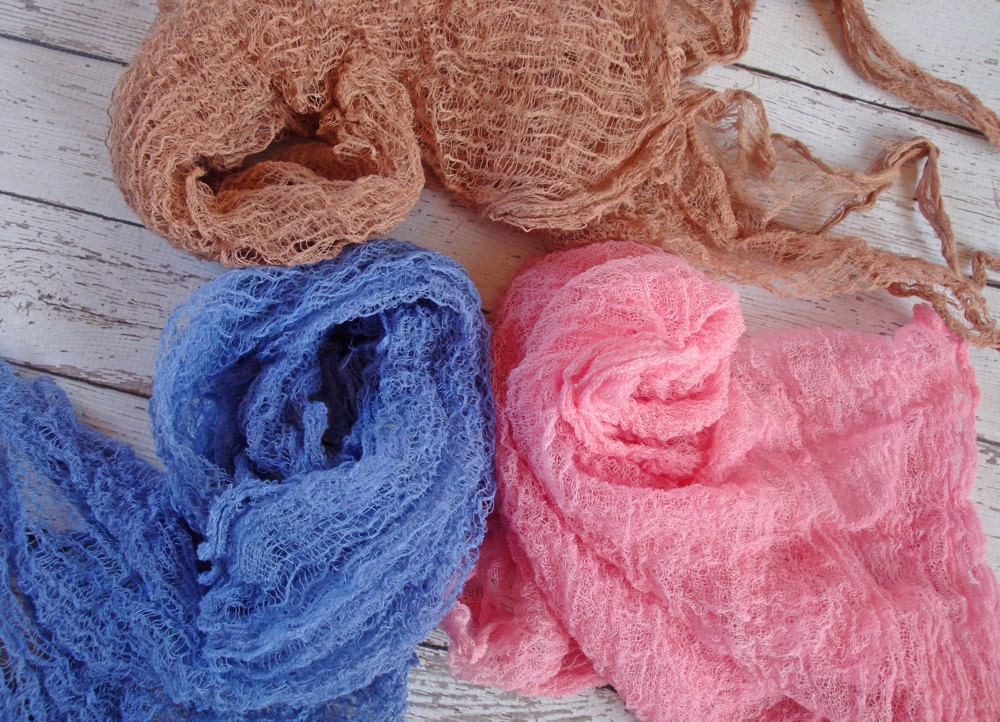 Beautiful Hand Dyed Cheese Cloth Wrap for Baby, Choose Any Color