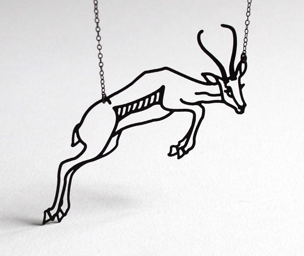 Springbok Necklace