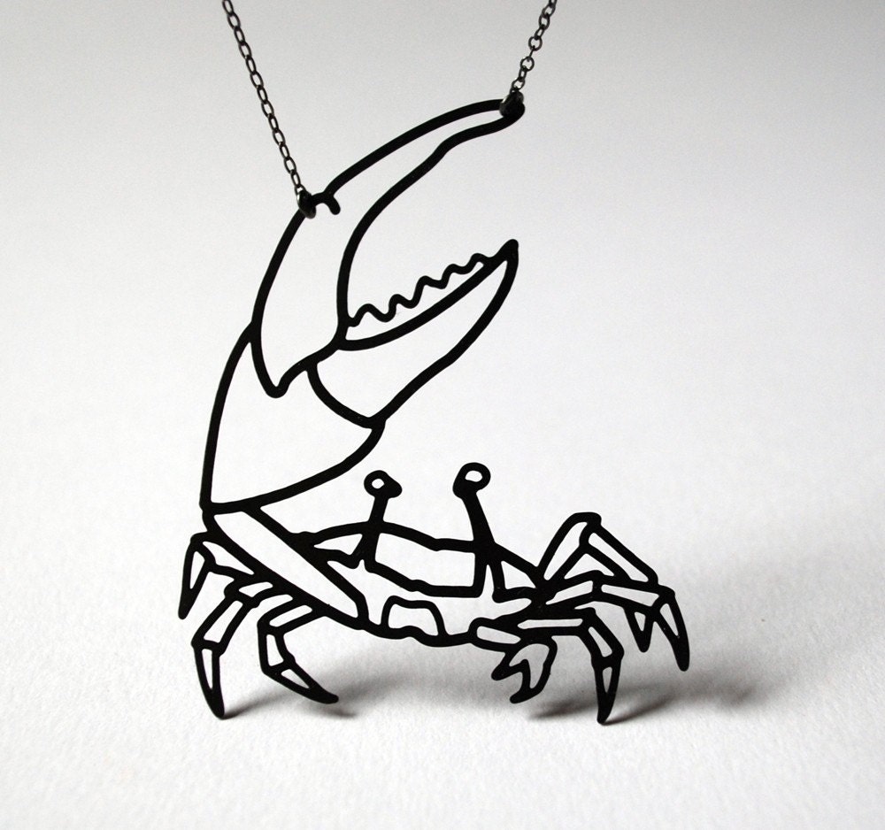 Fiddler Crab Necklace