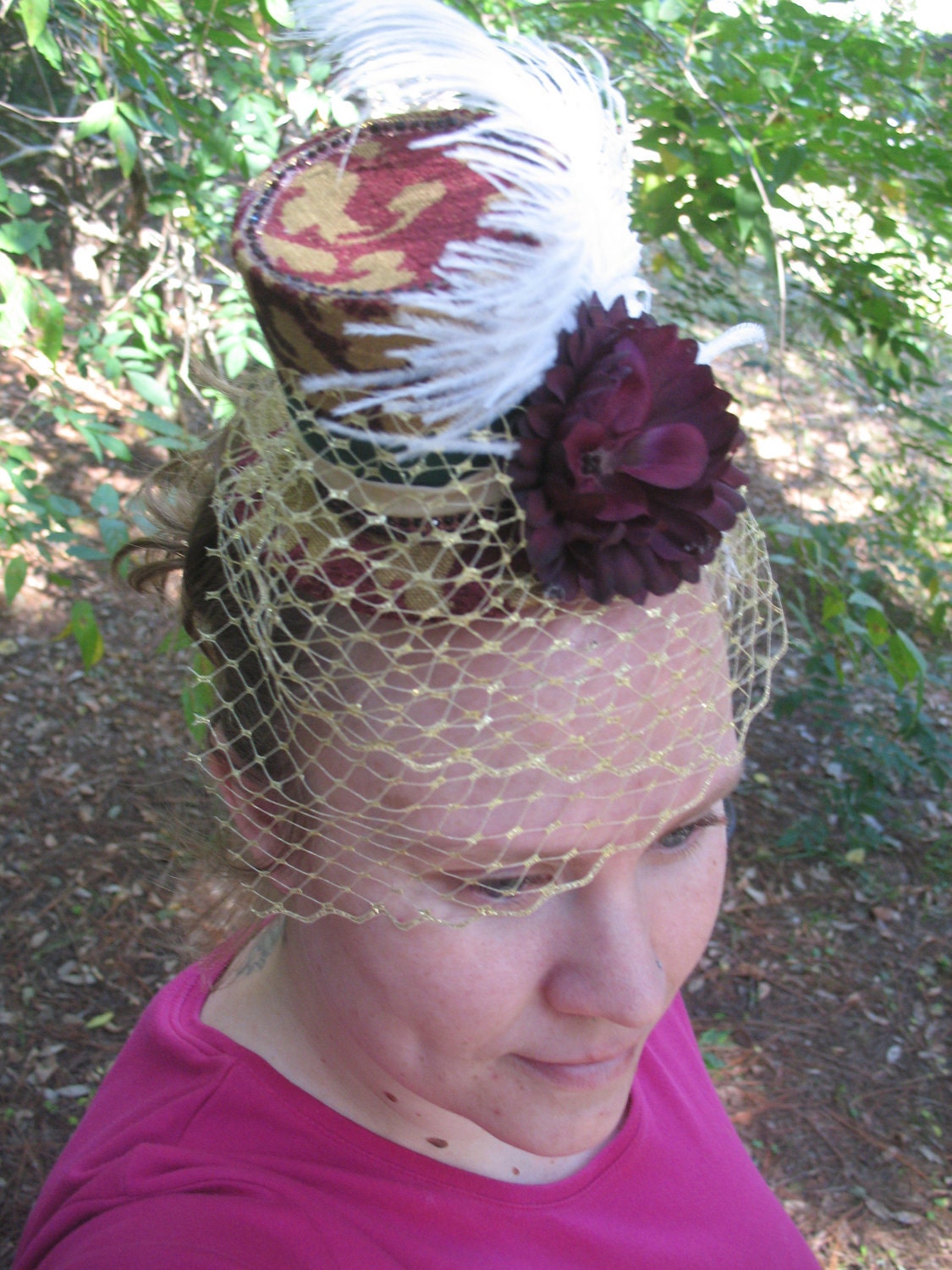 Fascinator: Hair clip, Headbands, pillbox hat, Mini Top Hat, Facinator Belt.