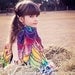 Dress up Wings, Children's play cape. Fully fininshed, Made from Upcycled material. (2T -6). Grows w/child. Machine washable, Custom made.