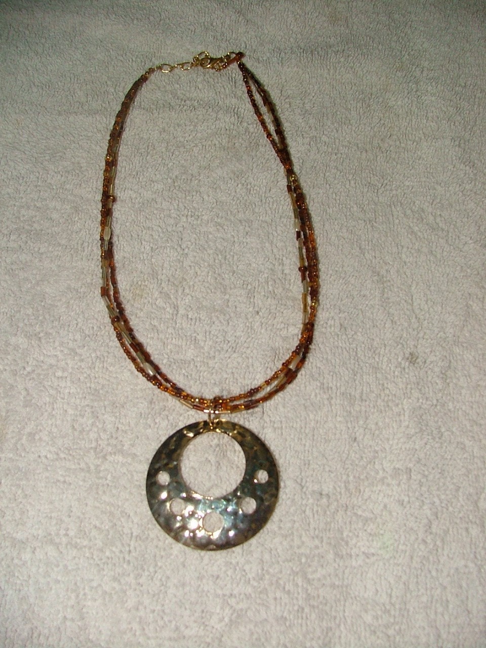 gold necklace