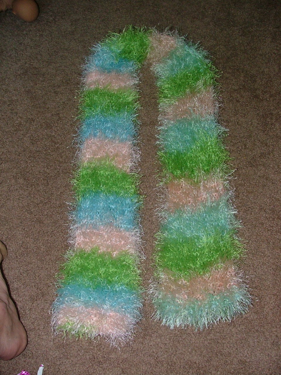 fun fur scarf