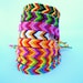 L.A. Raised-8 String Arrows-multi colored Bracelets