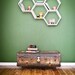 RESERVED FOR MATT Vintage Suitcase Coffee Table with Hairpin Legs