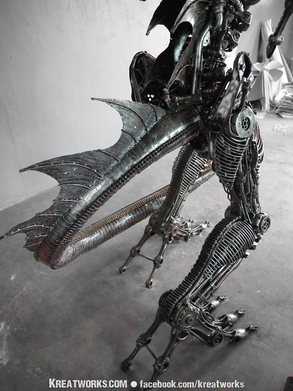 Steampunk - The Metal Giant Dragon (made-to-order)