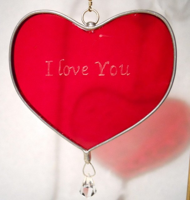 I Love You Suncatcher