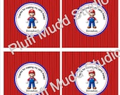Mario DIY Printable Favor Tag
