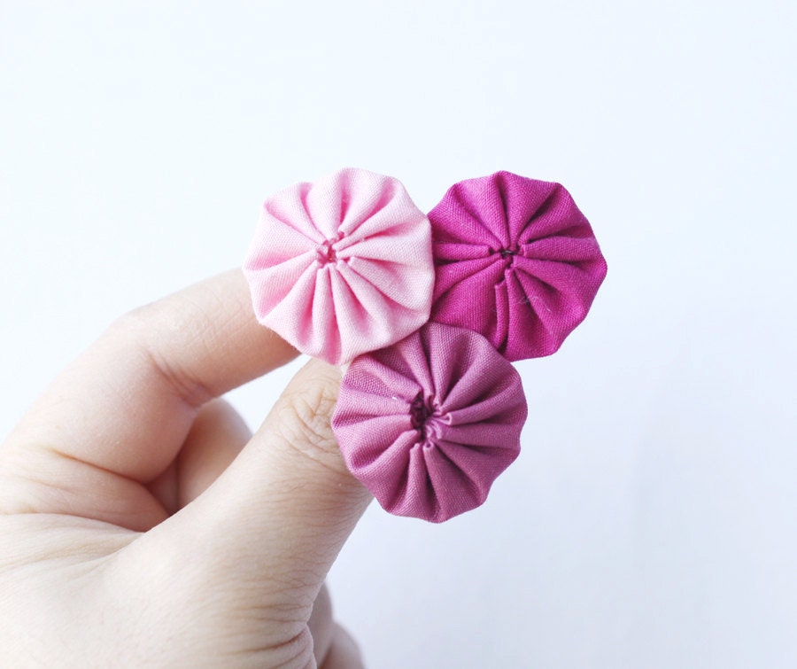 Pink brooch