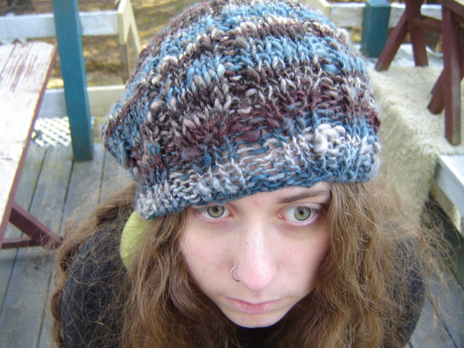 Merino Slouch Cap - Hurricane