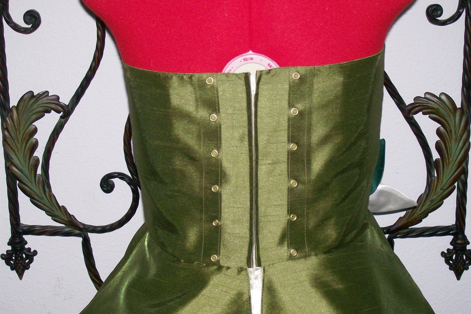 Princess Frog Tiana Green swamp Gown Dress ADULT Custom size
