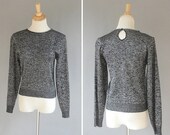 Vintage BELDOCH POPPER Inc. Metallic Sweater