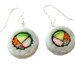 Sushi Earrings - Avocado and Crab