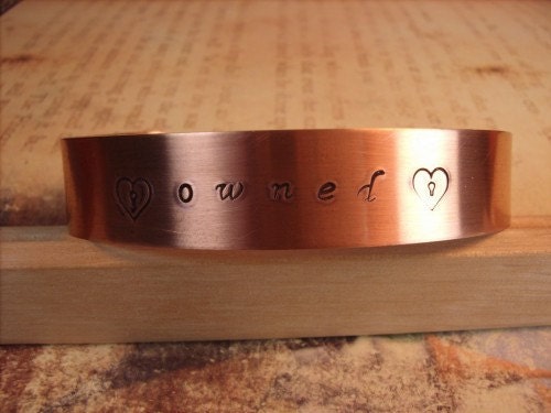 Owned Copper Cuff Bracelet