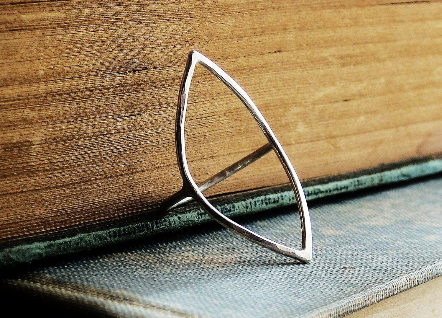 Marquise Sterling Silver Cocktail Ring - Made to Order