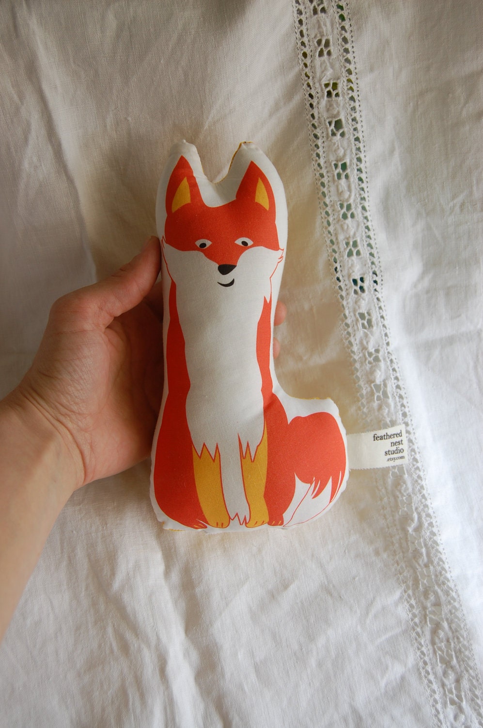Medium sized Foxie Fox (sitting) Original Stuffed Animal