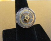 Steampunk Gear Ring