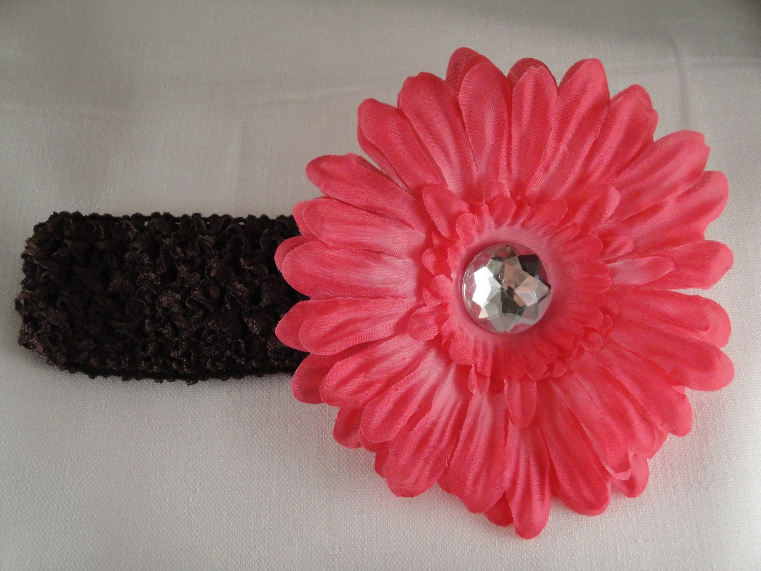 Pink Cheetah Ruffle Diaper Cover Bloomers With Matching Flower Headband