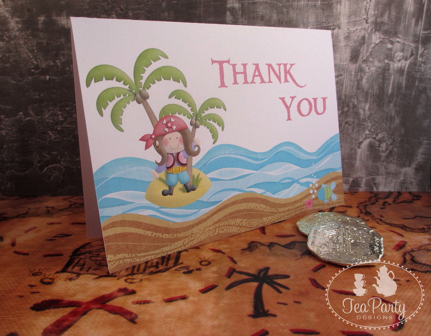 Ahoy Matey...Girl Pirate Note Cards Il_170x135