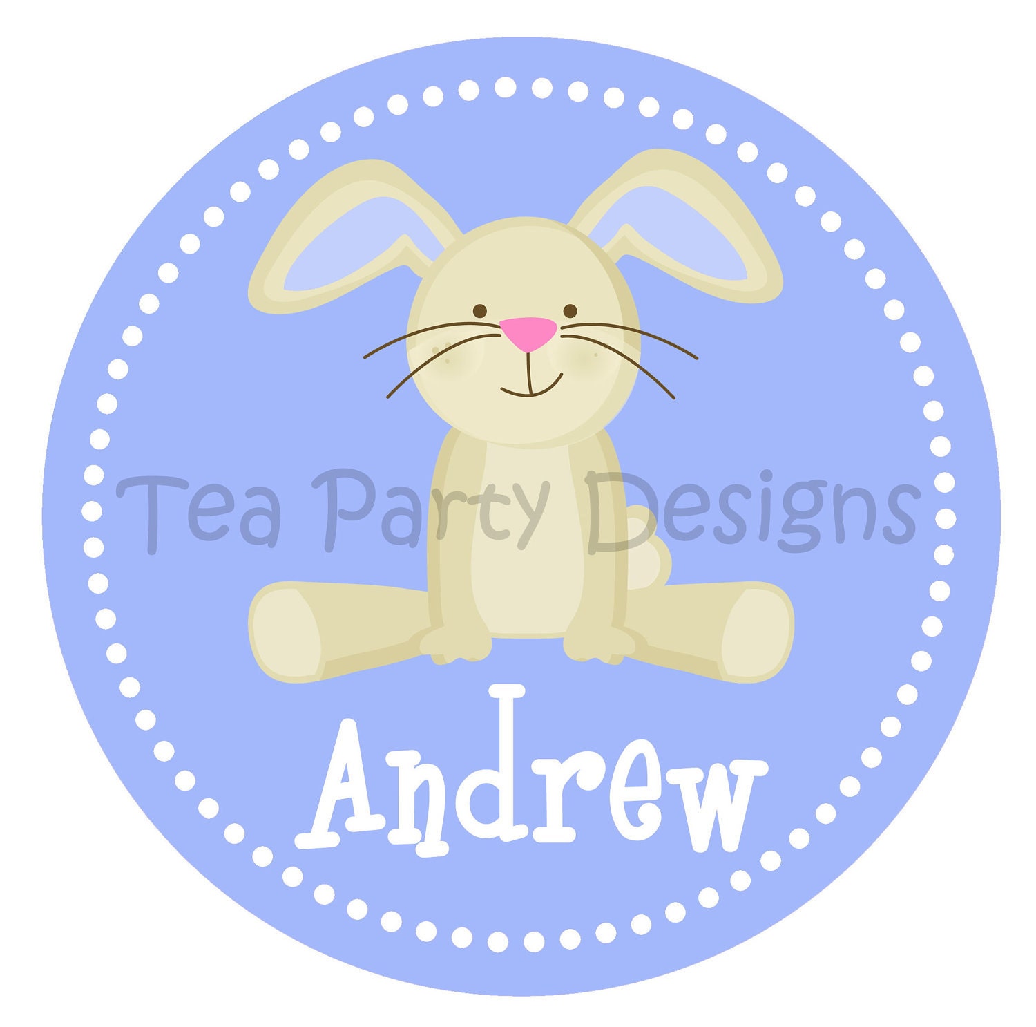 Springtime Friends...Personalized Party Iron-on Shirt Transfer Il_570xn