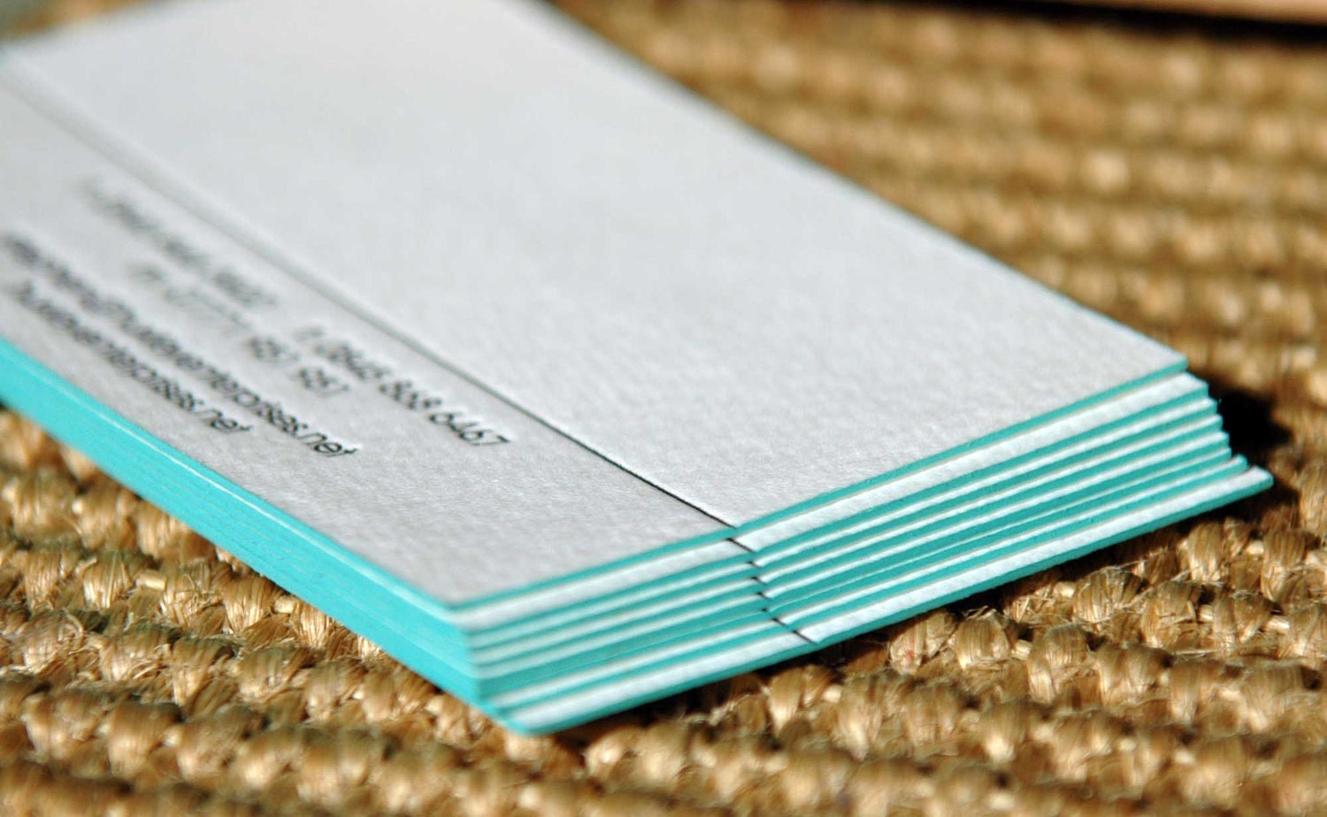 Custom Letterpress Birthday Invitation