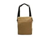 iNiko - Camel Canvas Padded iPad, Netbook, eReader Messenger Bag with Adjustable Strap