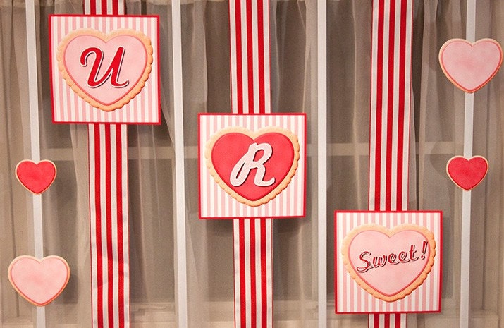 SUGAR COOKIE Valentines Printable Valentines