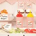 BURGER-n-FRIES Collection - Printable Barbecue Décor