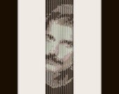 PDF Freddy M. pattern bracelet in peyote stitch pattern for personal use only