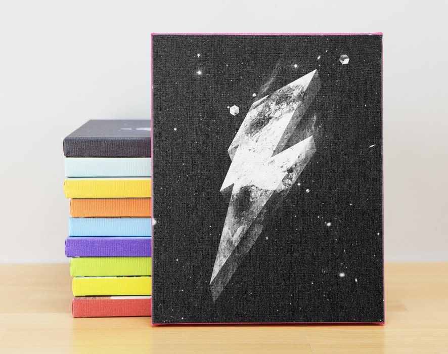 Space Shiver - Stretched Canvas Limited Edition