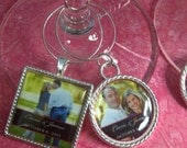 Party Favors - Personalized Wine Glass Charms