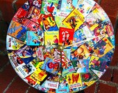 Golden Books Glass Clock Thanks for the Memories