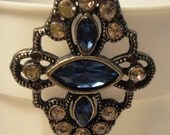Choice Bit of Calico necklace and earring set from my Gatsby collection