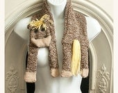 Horse scarf cowl neckwarmer