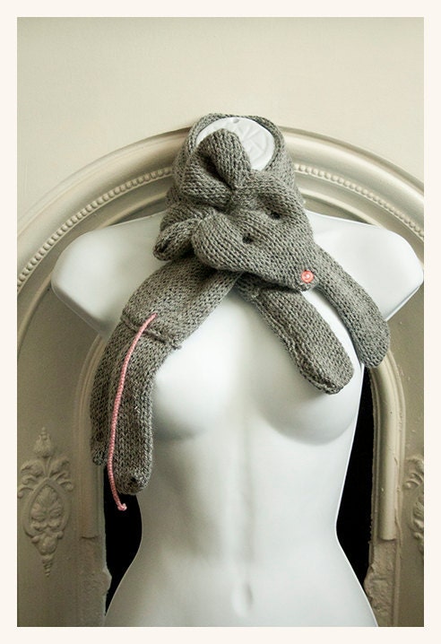 mouse scarf cowl neckwarmer