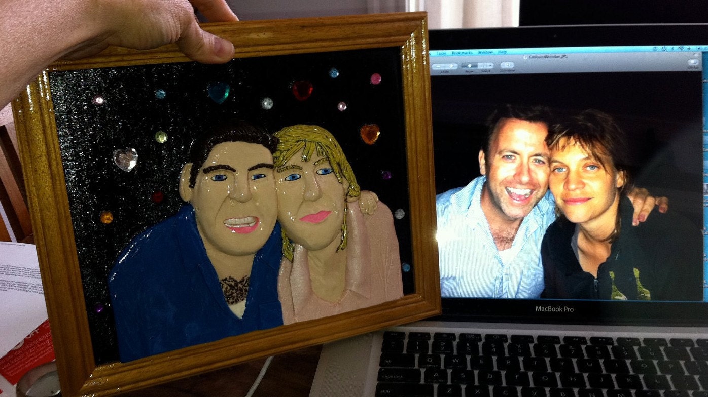 One Of A Kind 3D Clay Portrait