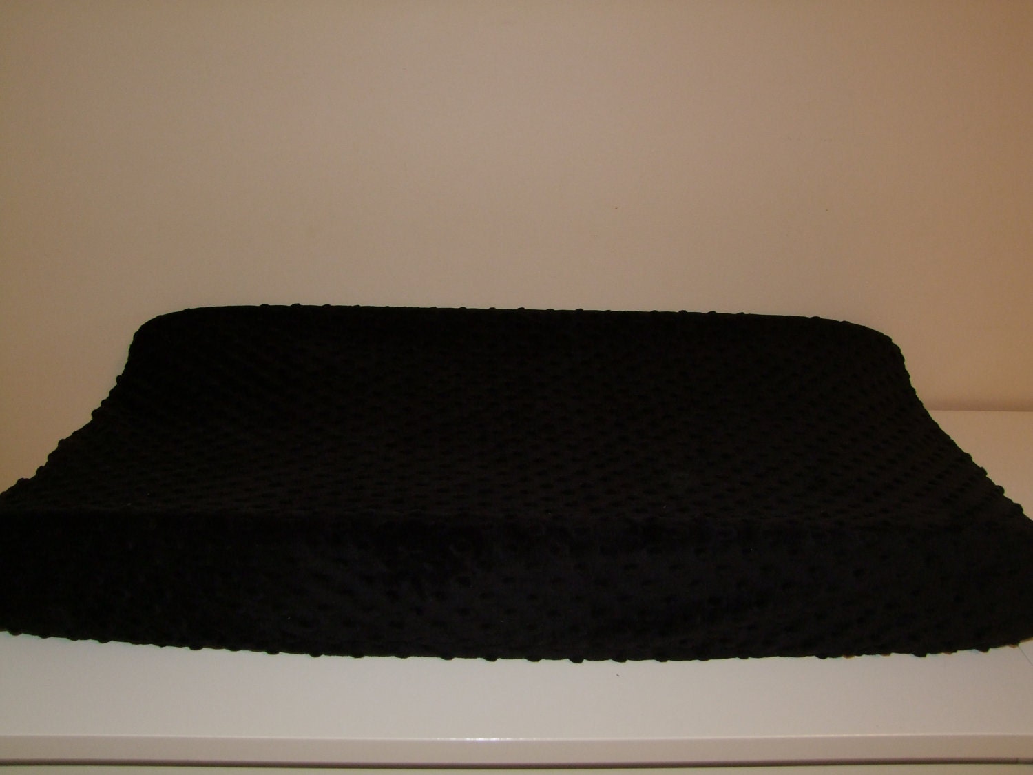 BLACK Changing Pad Cover-  Ships in 1-3 Days