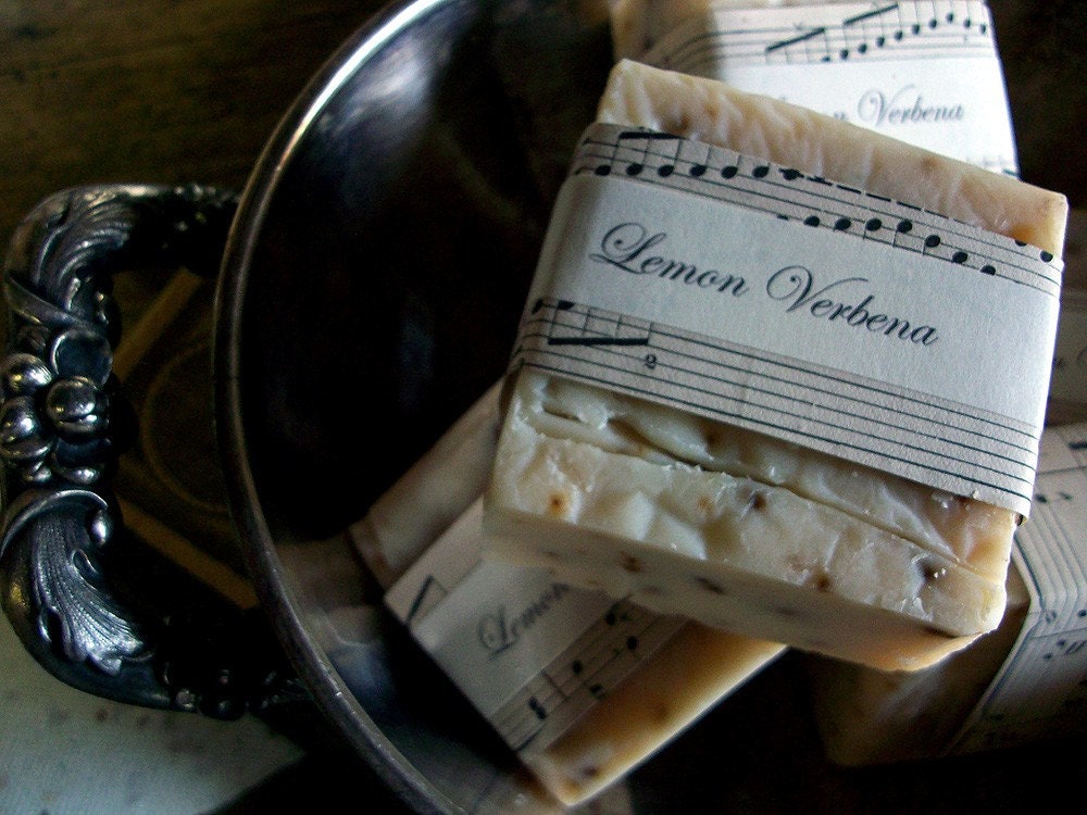 Luscious LEMON VERBENA Handcrafted Artisan Soap