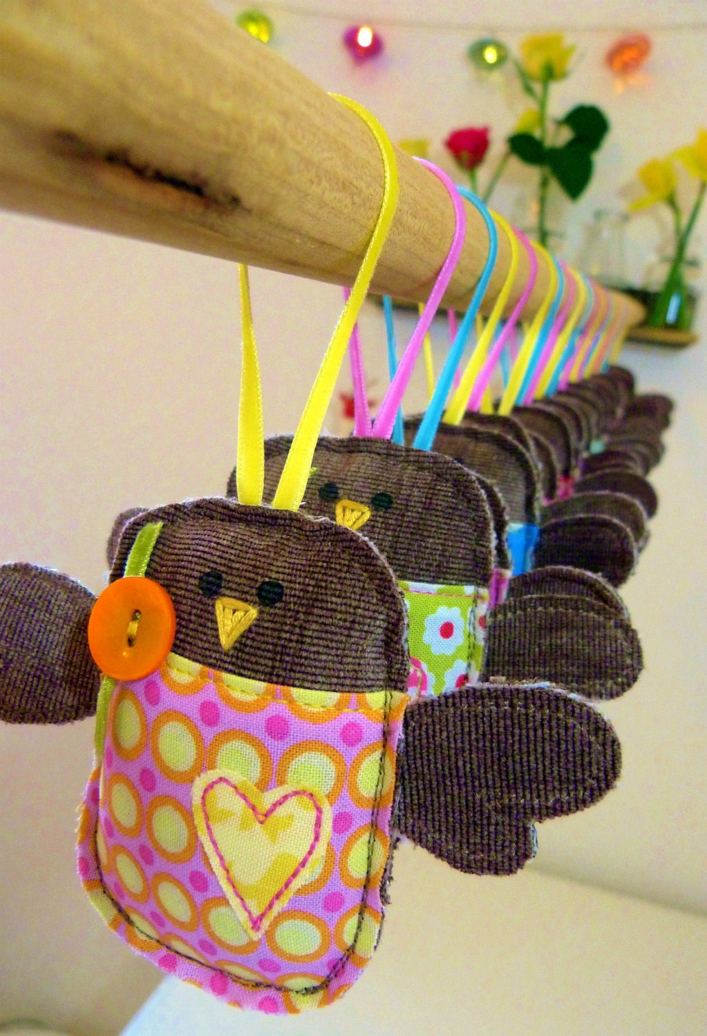 Reserved for Caroline Spring Chick Easter decoration ..... Miss Primrose