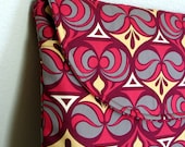 Laptop Sleeve in Joel Dewberry Ginseng Damask Print- New Lower Shipping Rate