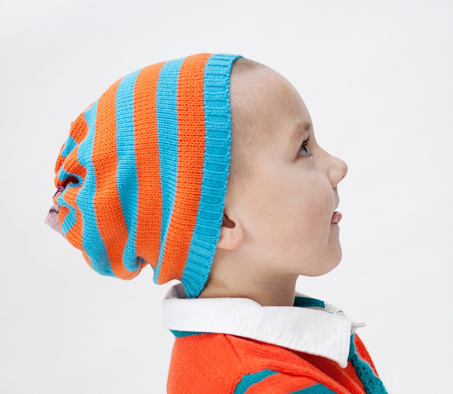 Knit hat. Boys knit beanie.Stripped. Stocking hat