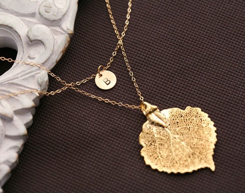 Baby aspen leaf earrings,24k gold,mothers gift,birthday,bridesmaid gifts,fall winter wedding,autumn,bridal jewelry